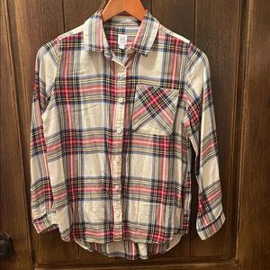 GAP Multicolor Plaid Shirt
